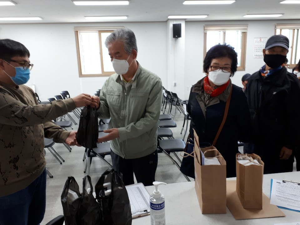 [북구] 코로나19 대응 교육 및 물품 지원